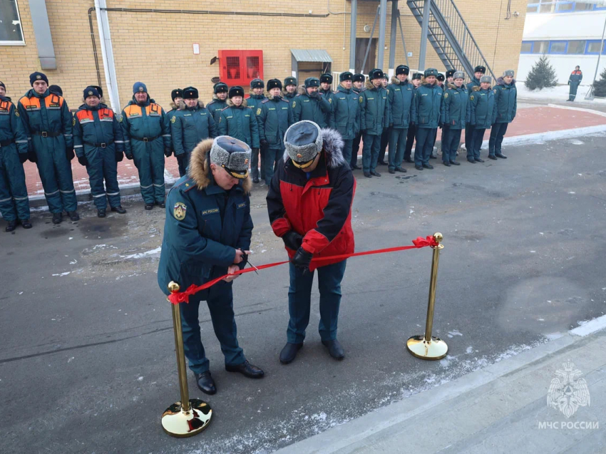 Обновленное хозяйственное здание ГУ МЧС России по Забайкалью повысит оперативность реагирования пожарных
